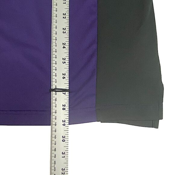 Adidas Mens Medium Polo Golf Shirt Puremotion Colorblock Preppy Coolmax Classic - Picture 5 of 8